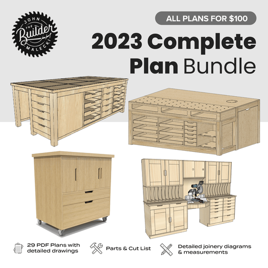 2023 Complete Woodworking Plan Bundle - John Malecki Store